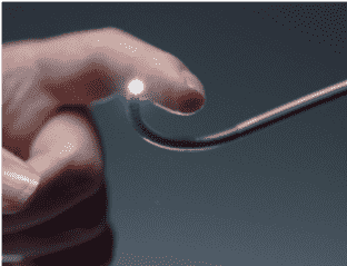 da Vinci ION catheter with removable vision probe